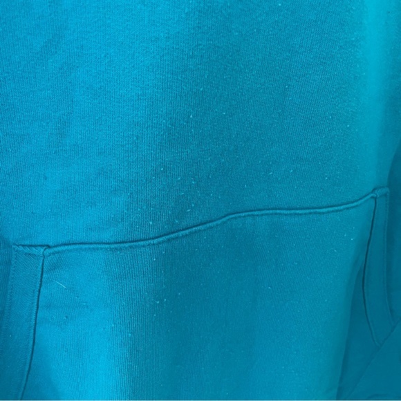 Champion Powerblend Teal Ombre Hoody Women’s Large - Picture 5 of 6